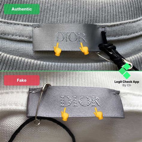 dior tag real vs fake